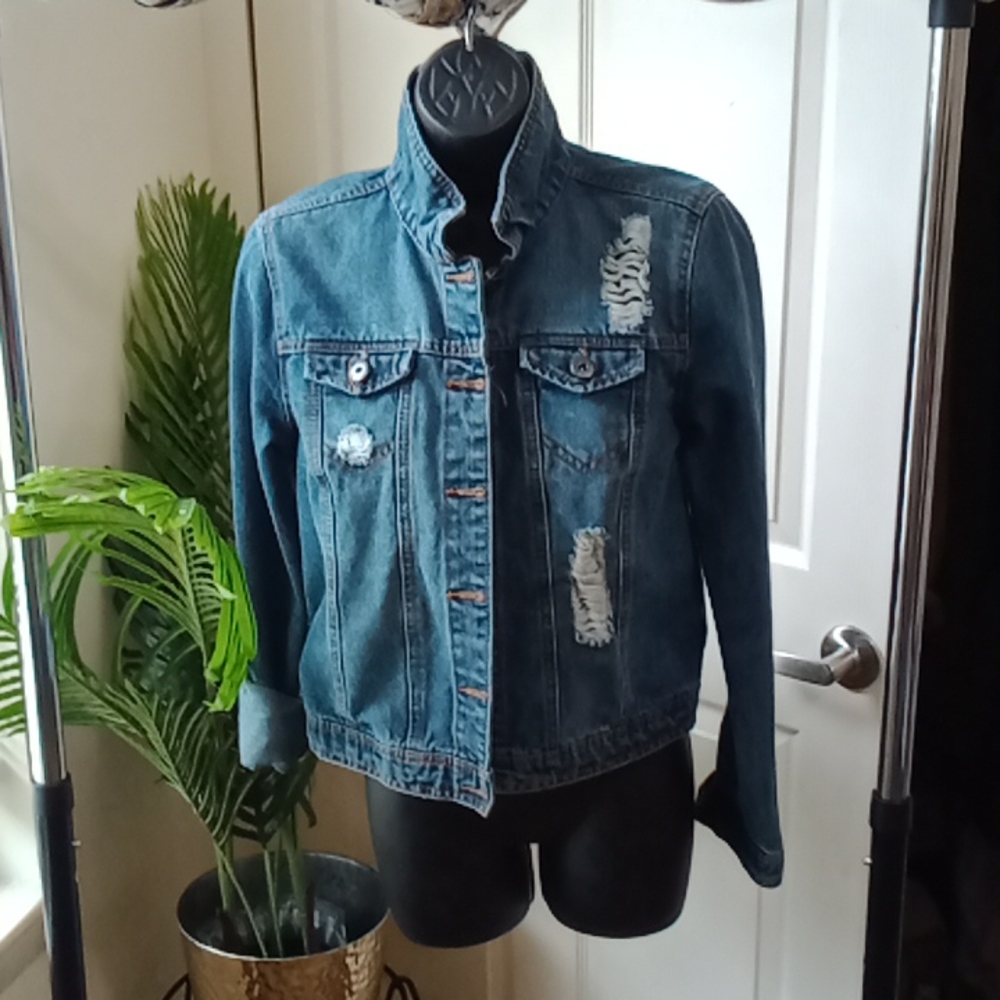 Dark Denim Coat
